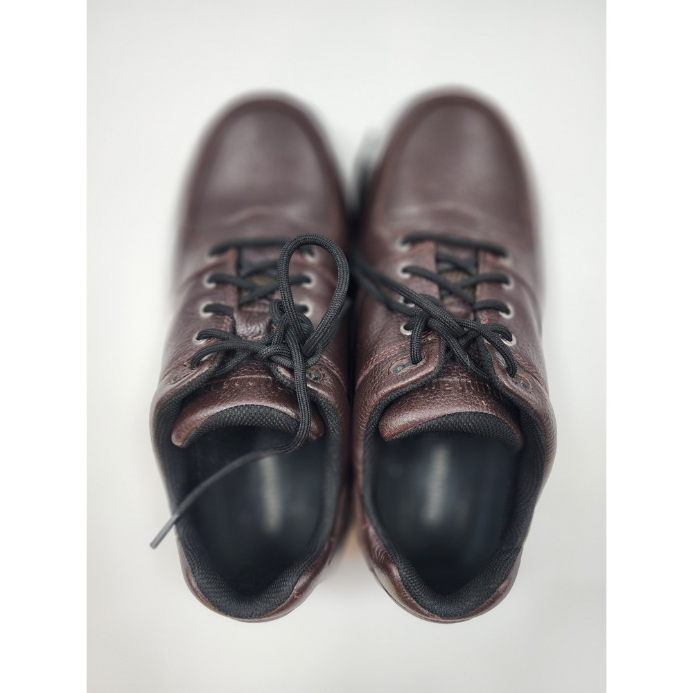 Dunham Burlington 8000BP Mens Brown Leather Waterproof Oxford Shoes 14 6E Wide - Picture 2 of 12